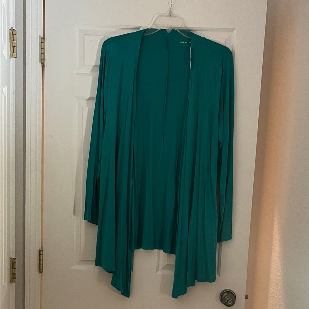 Lane Bryant Fit and Flare Cardigan Teal 18/20 NWT
